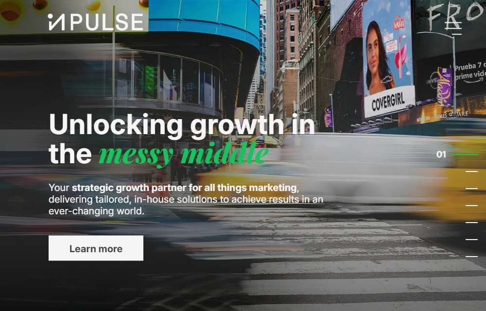 INPULSE Digital homepage screenshot