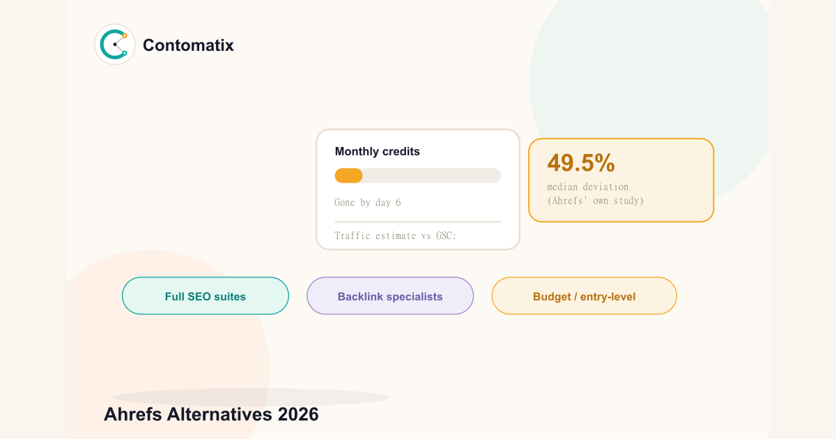 Ahrefs Alternatives: The Complete 2026 Comparison Guide