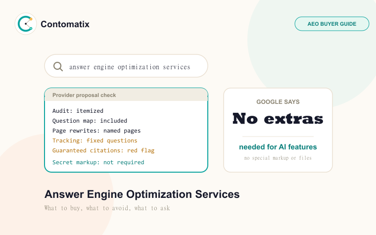Answer Engine Optimization Services: Honest 2026 Buyer Guide