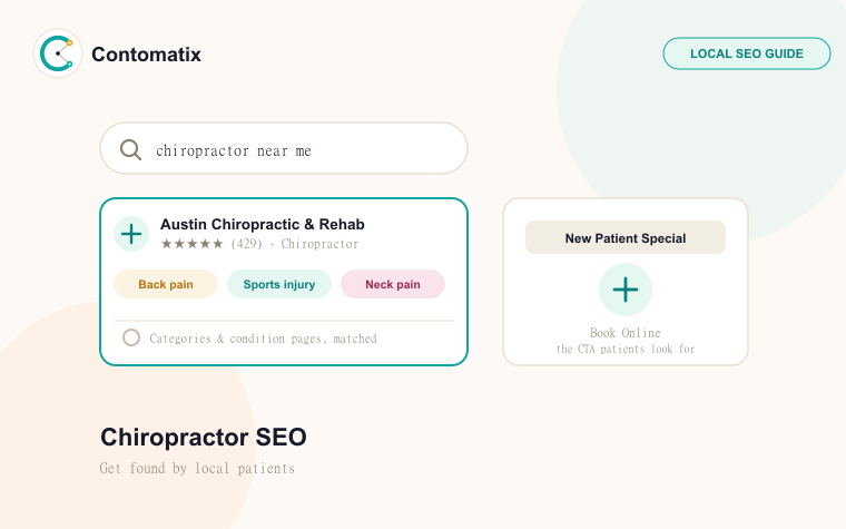 Chiropractor SEO: How to Get Found by Local Patients