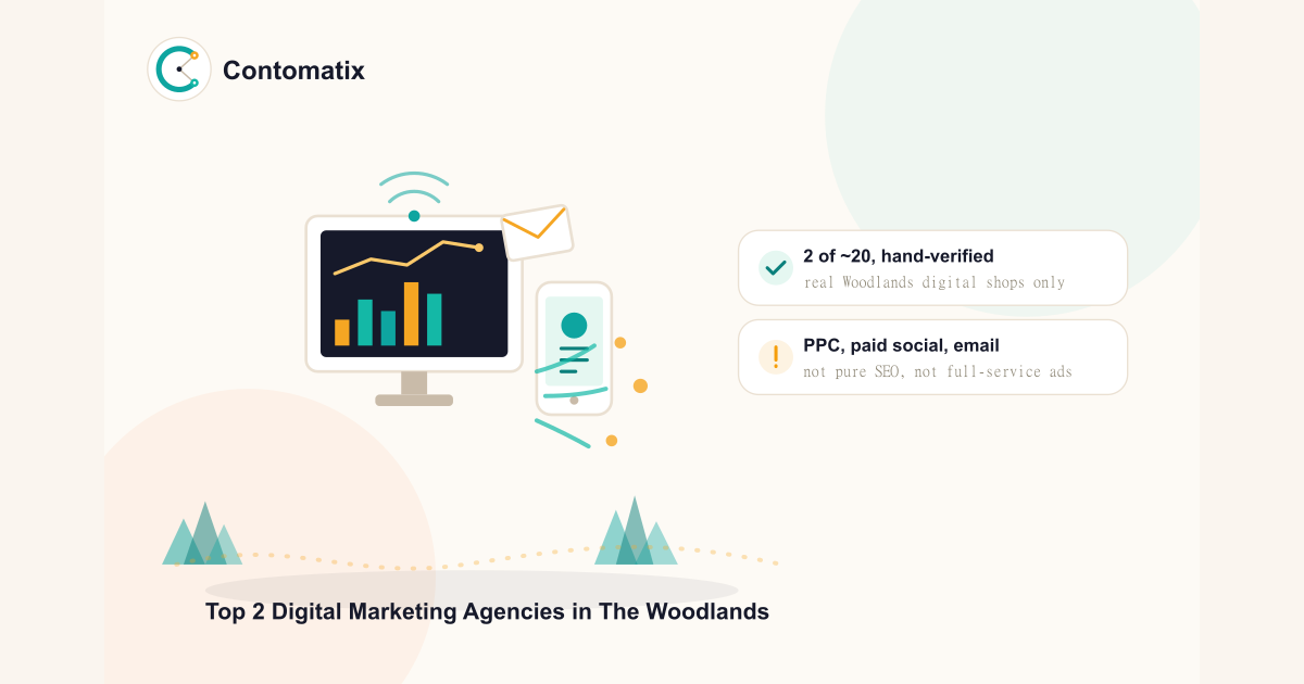 Top 2 Verified Digital Marketing Agencies in The Woodlands