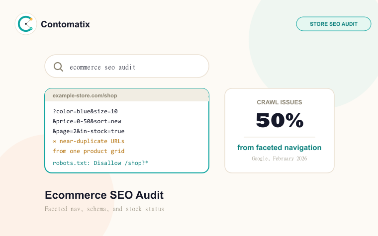 Ecommerce SEO Audit: The Complete 2026 Store Walkthrough