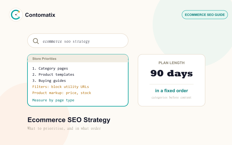 Ecommerce SEO Strategy: The Proven 90-Day Plan for 2026