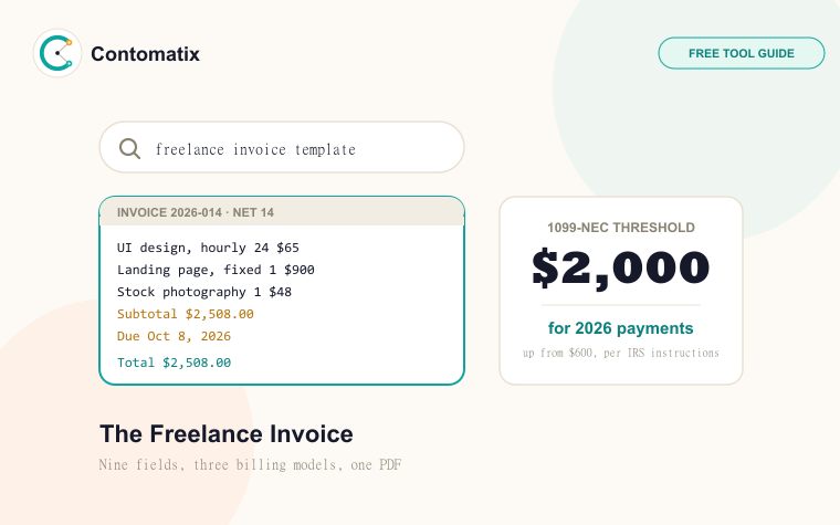 Freelance Invoice Template: The Complete 2026 Setup Guide