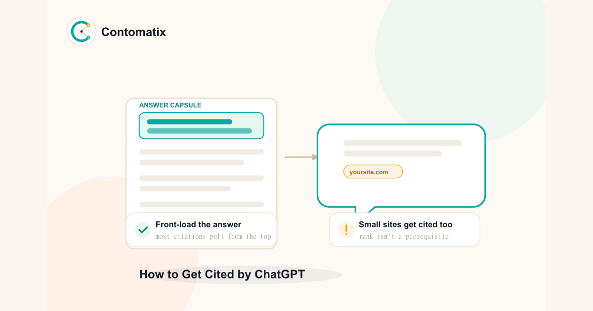 How to Get Cited by ChatGPT: Content That Actually Works