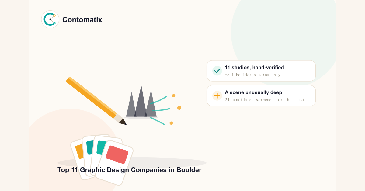 Top 11 Verified Graphic Design Companies in Boulder, CO 2026