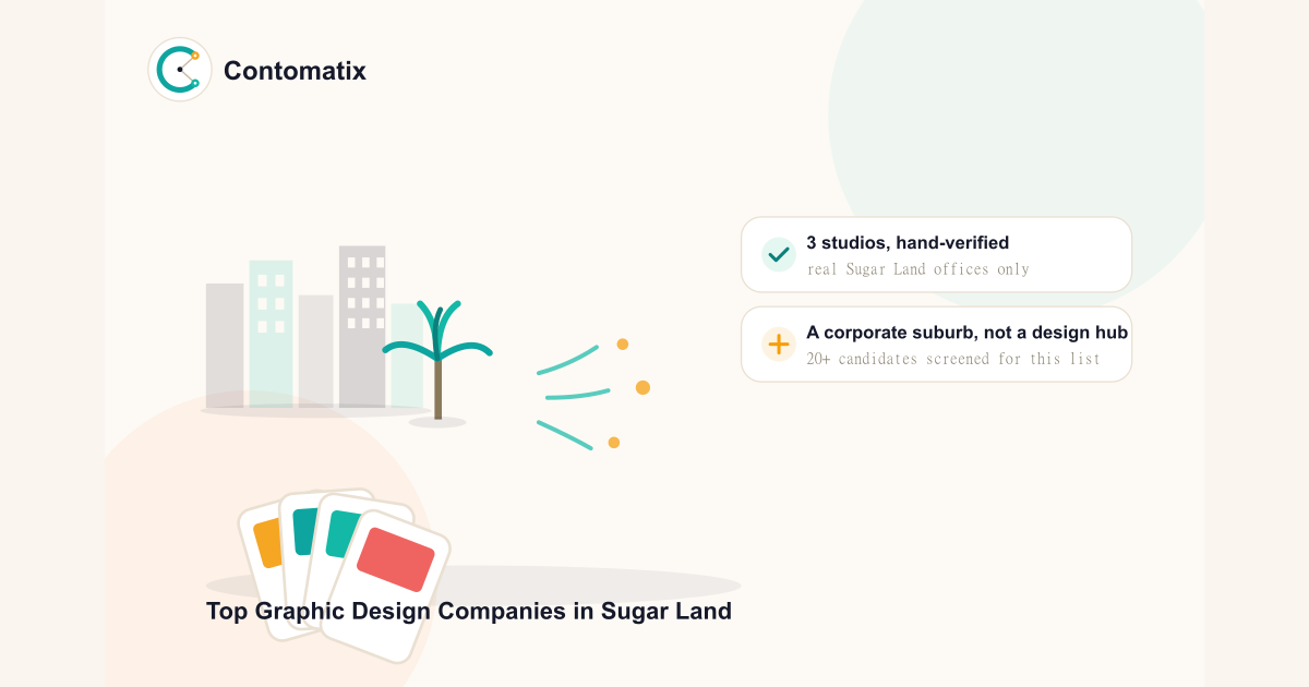 Top 3 Verified Graphic Design Companies in Sugar Land, TX