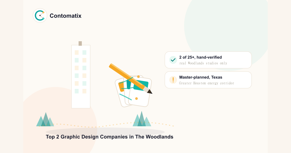Top 2 Verified Graphic Design Companies in The Woodlands, TX