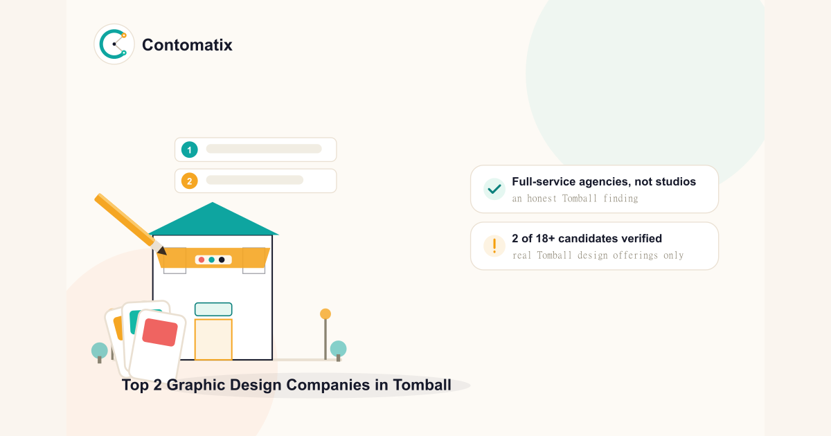 Top 2 Verified Graphic Design Companies in Tomball, TX 2026