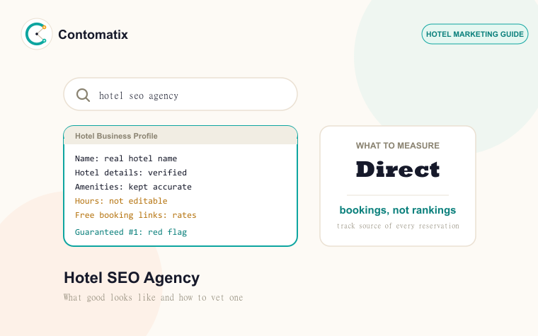 Hotel SEO Agency: The Proven Guide to Hiring Right in 2026