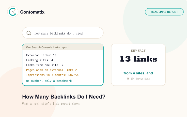 How Many Backlinks Do I Need? A Verified, Data-Backed Answer