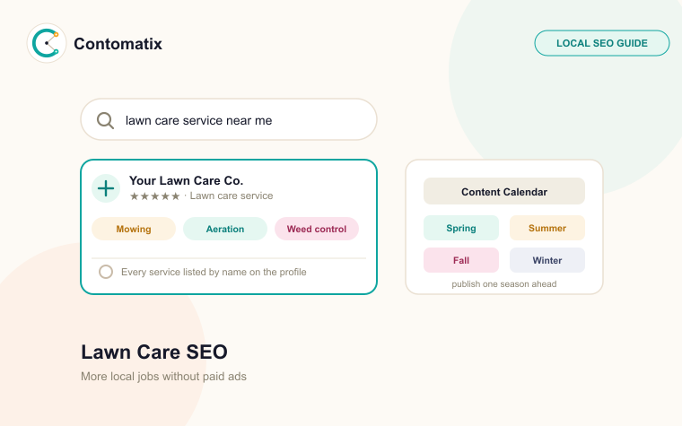 Lawn Care SEO: Get More Local Jobs Without Paid Ads