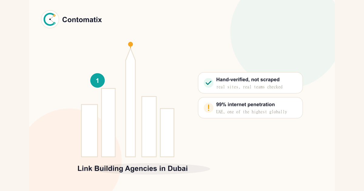 Top 3 Link Building Agencies in Dubai, UAE — Verified 2026