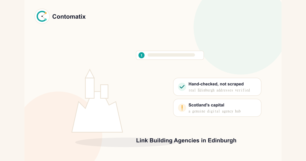 Top 3 Link Building Agencies in Edinburgh — Verified 2026
