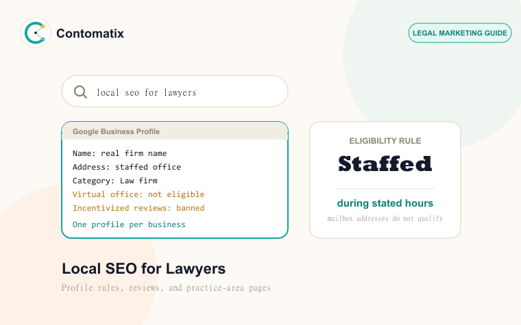 Local SEO for Lawyers: The Complete 2026 Law Firm Guide