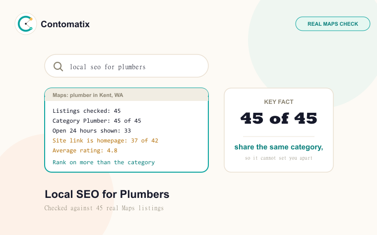 Local SEO for Plumbers: A Verified 2026 Playbook (Real Data)