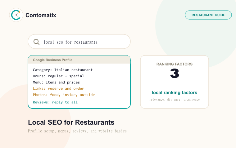 Local SEO for Restaurants: Proven Ways to Get Found in 2026