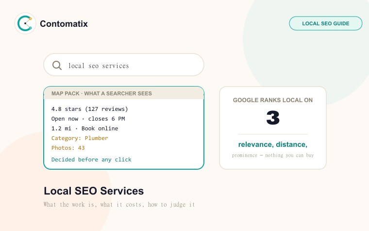 Local SEO Services: A Complete 2026 Guide to Scope and Cost