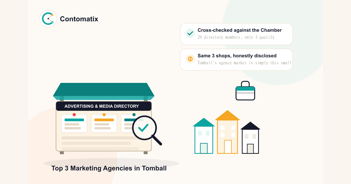 Top 3 Verified Marketing Agencies in Tomball, TX for 2026