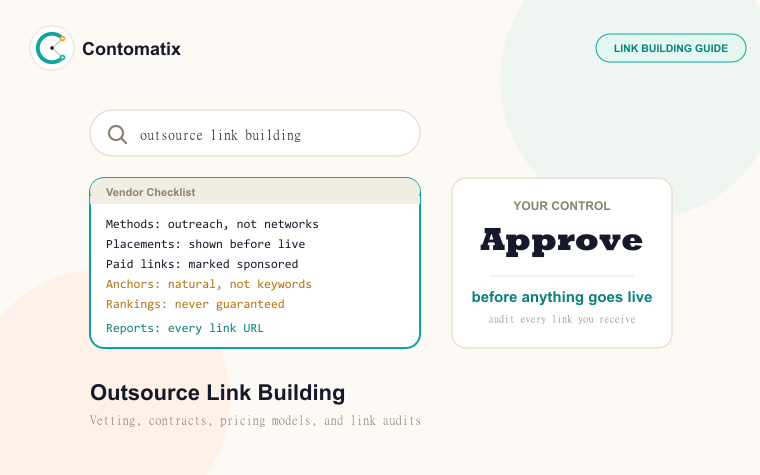 Outsource Link Building: The Safe Buyer's Guide for 2026