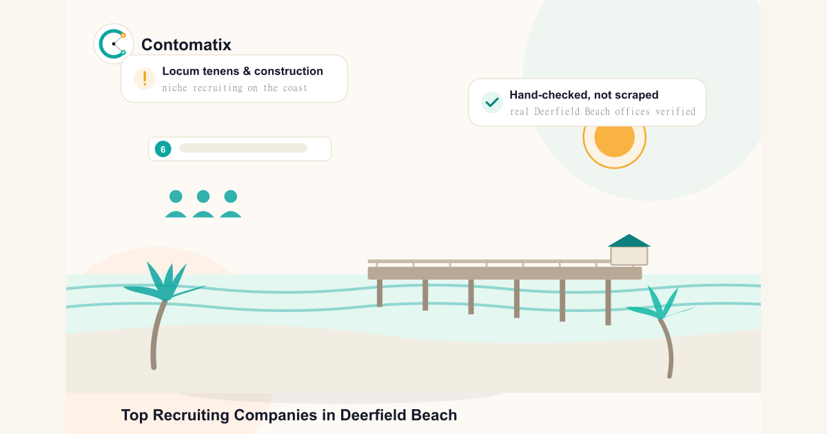 Top 6 Verified Recruiting Companies in Deerfield Beach, FL
