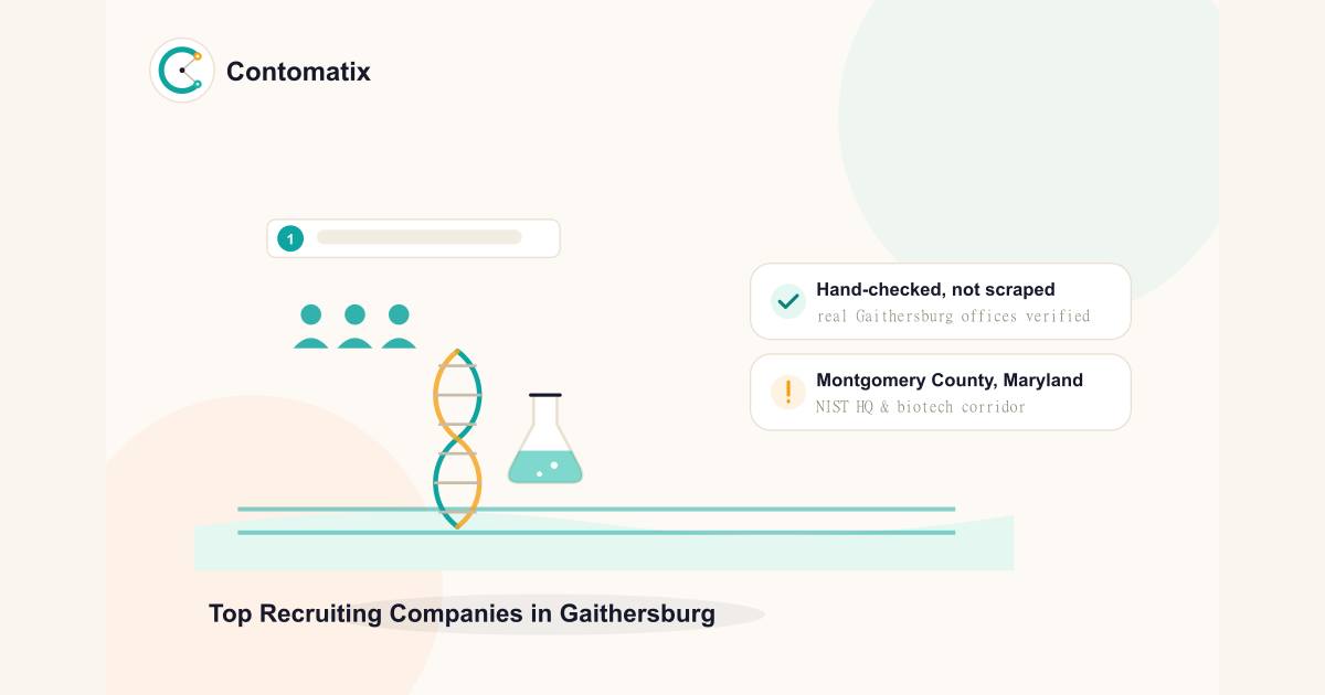 Top 4 Recruiting Companies in Gaithersburg, MD (2026)