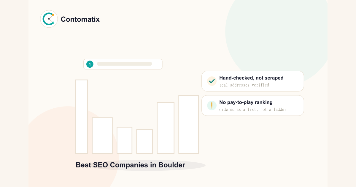 Top 6 Best-Rated SEO Companies in Boulder (2026)