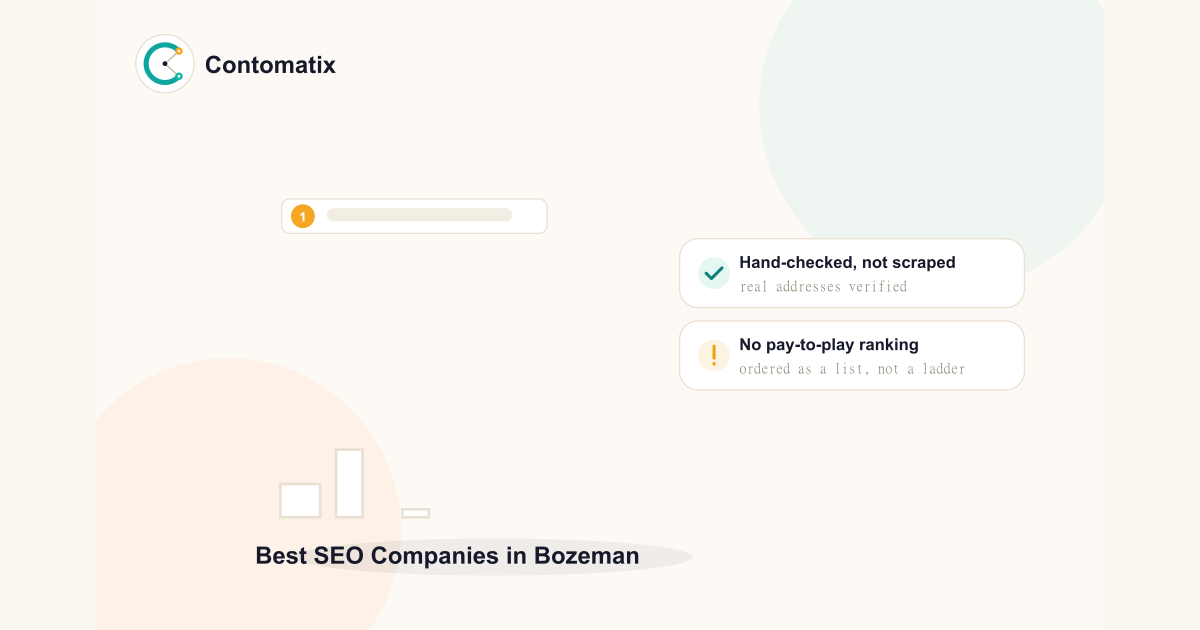 Top 4 Best SEO Companies in Bozeman — Verified 2026