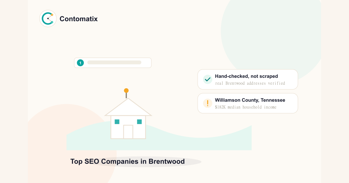 Top 3 Verified SEO Companies in Brentwood, TN (2026)