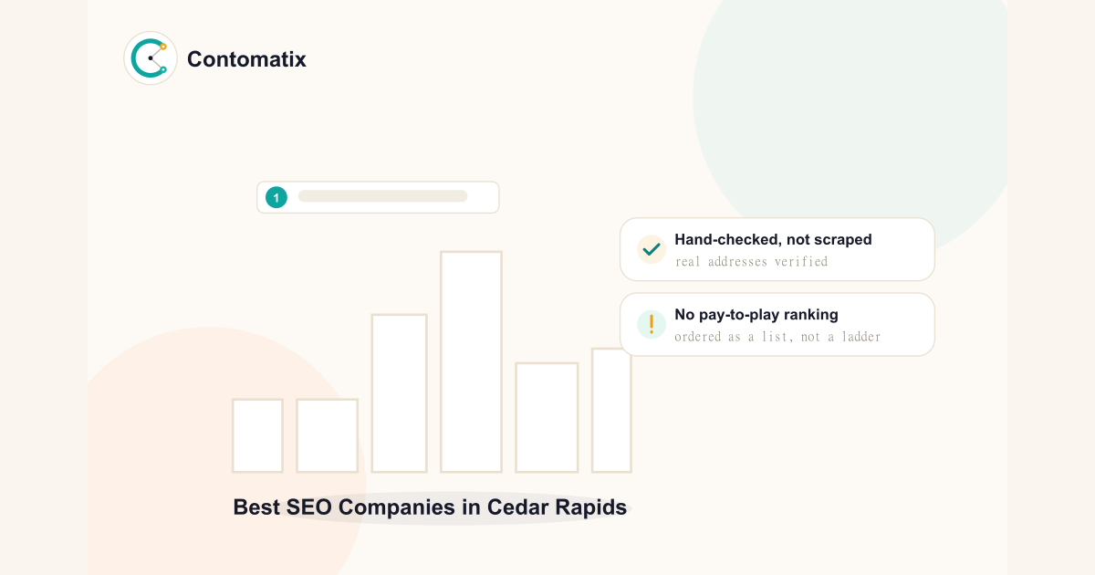 Top 4 Best SEO Companies in Cedar Rapids — Verified 2026