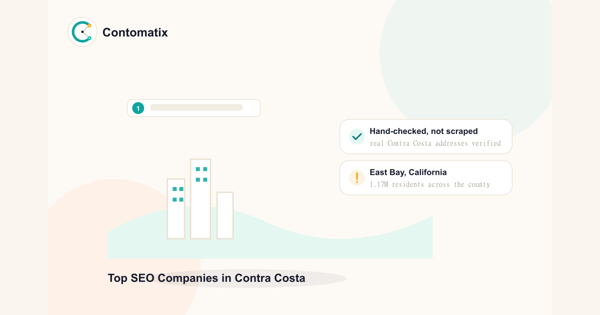Top 3 SEO Companies in Contra Costa County — Verified 2026