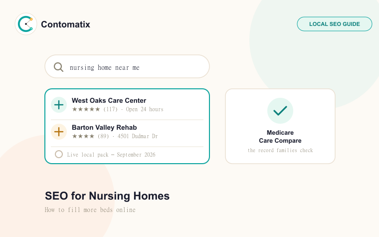 SEO for Nursing Homes: How to Fill More Beds Online