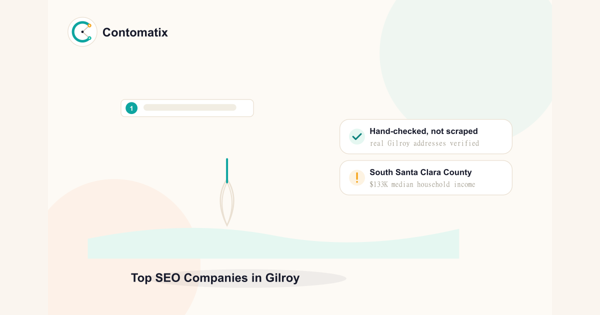 Top SEO Company in Gilroy, CA — Verified 2026