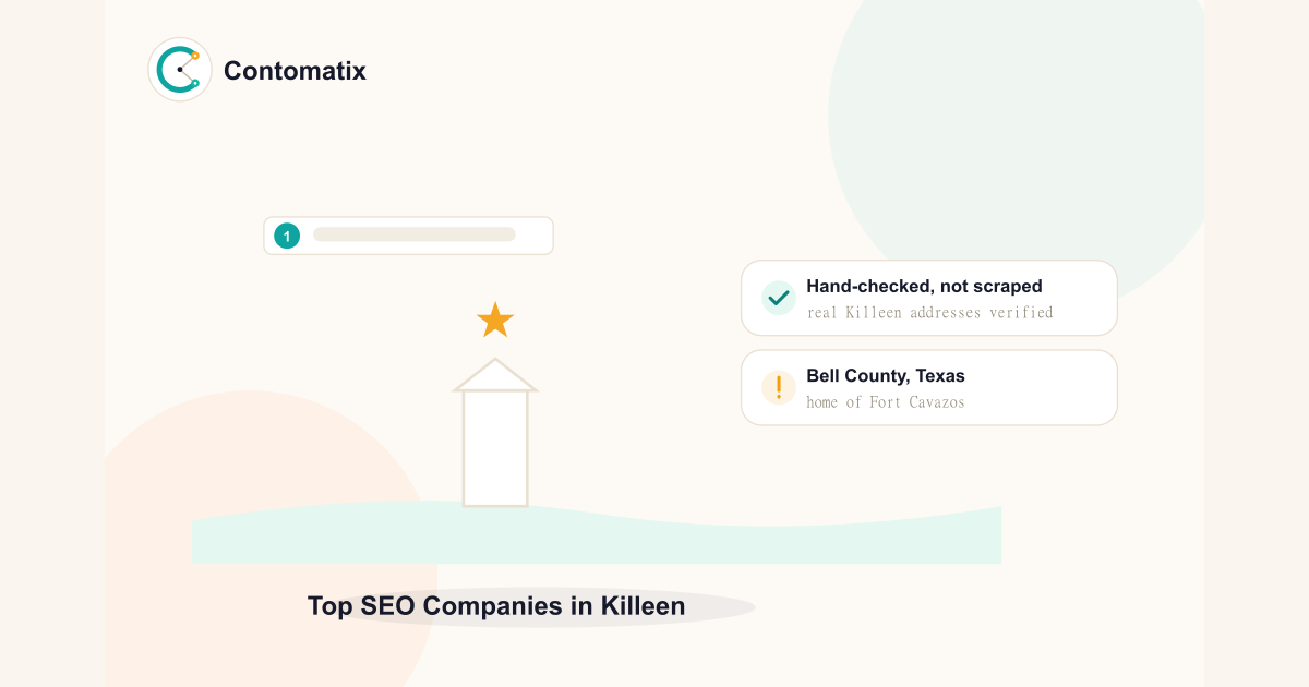 The Top 3 SEO Companies in Killeen, TX, 2026 Edition