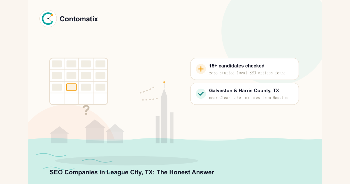 Why League City, TX Has No Verified SEO Companies (2026)