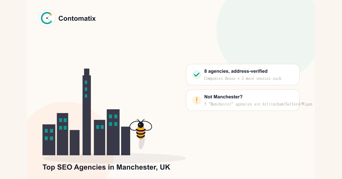 Top 8 SEO Agencies in Manchester, UK — Verified for 2026