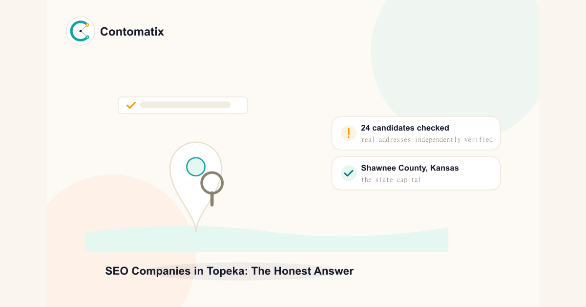 SEO Companies in Topeka, KS: The Honest 2026 Answer