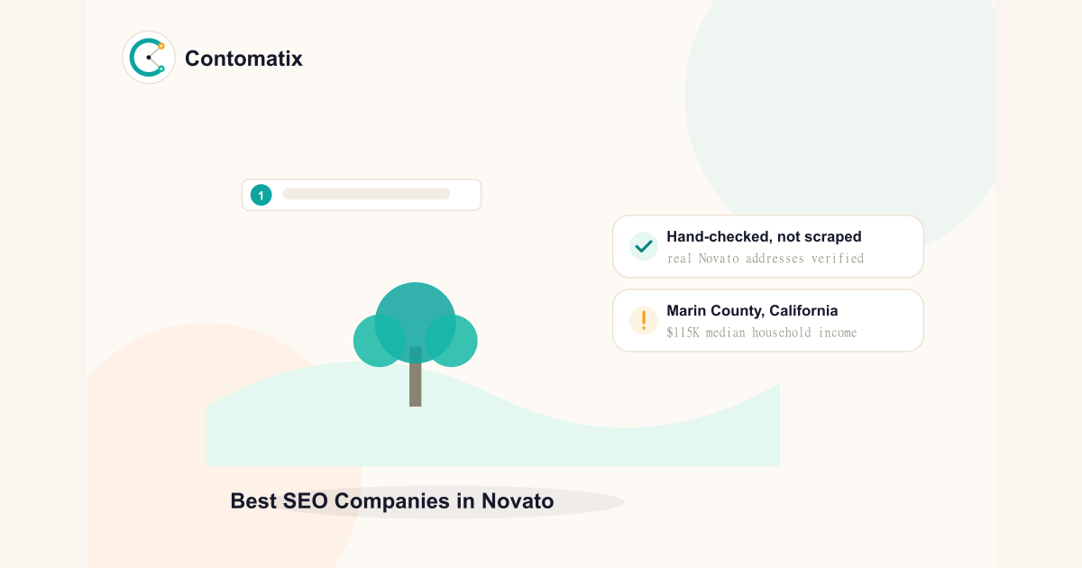 Top 5 SEO Companies in Novato, California — Verified 2026