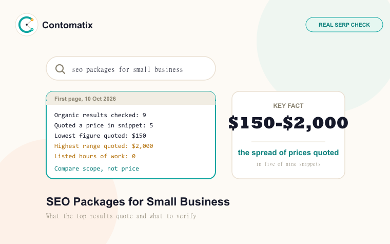 SEO Packages for Small Business: A Verified Buyer's Guide