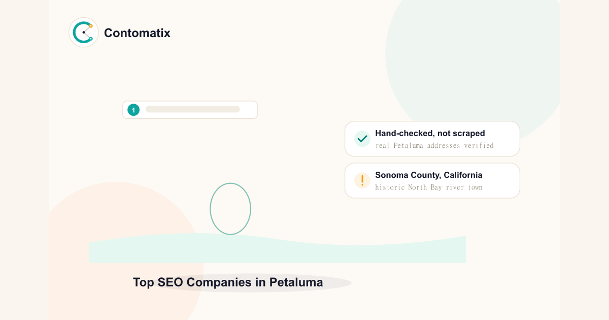 Top 2 SEO Companies in Petaluma, CA — Verified 2026