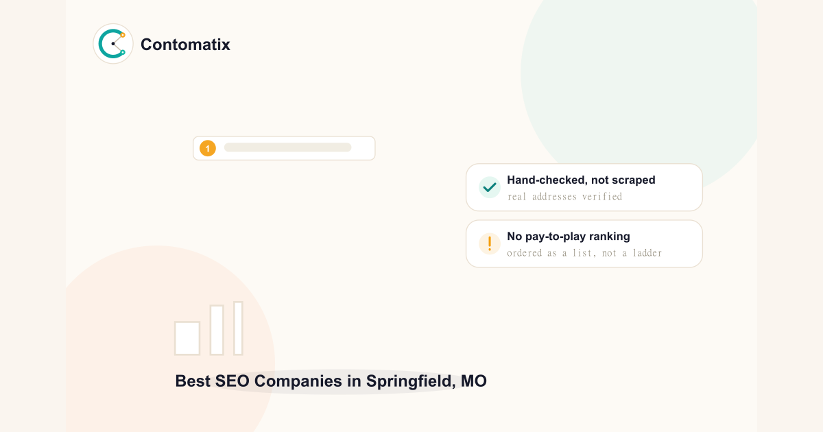 Top 5 Best-Rated SEO Companies in Springfield, MO (2026)