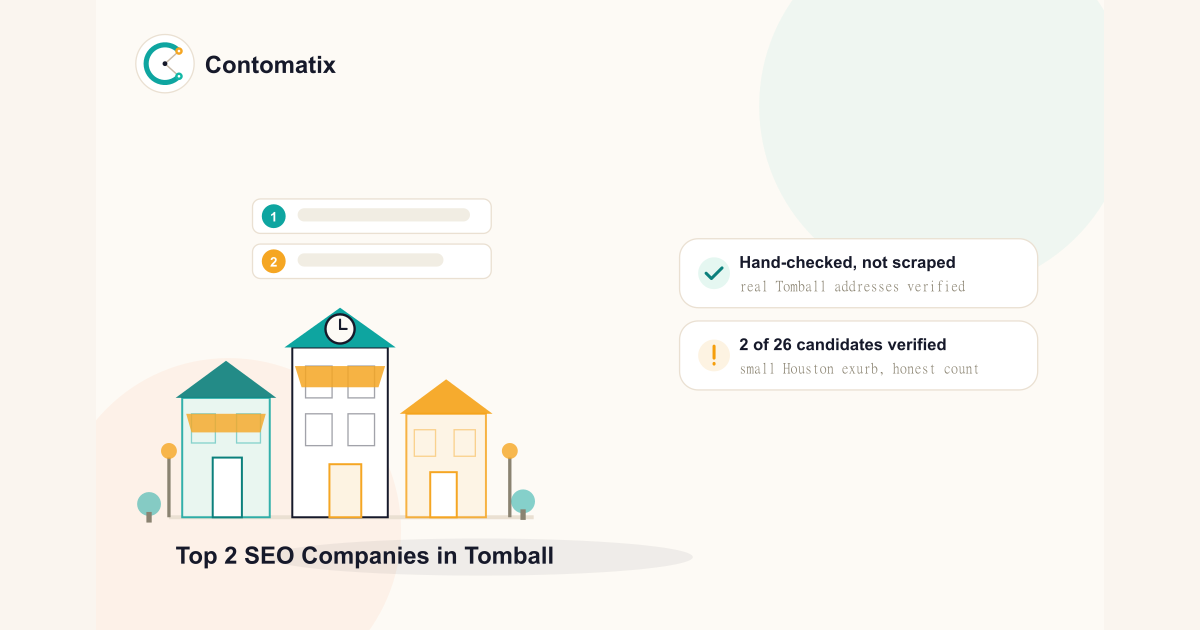 Top 2 Verified SEO Companies in Tomball, Texas (2026)