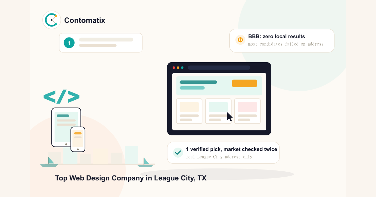 One Verified Web Design Pick for League City, TX Owners
