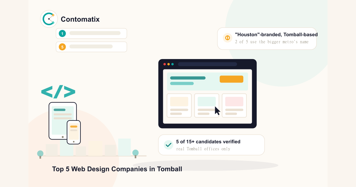 Top 5 Verified Web Design Companies in Tomball, TX 2026