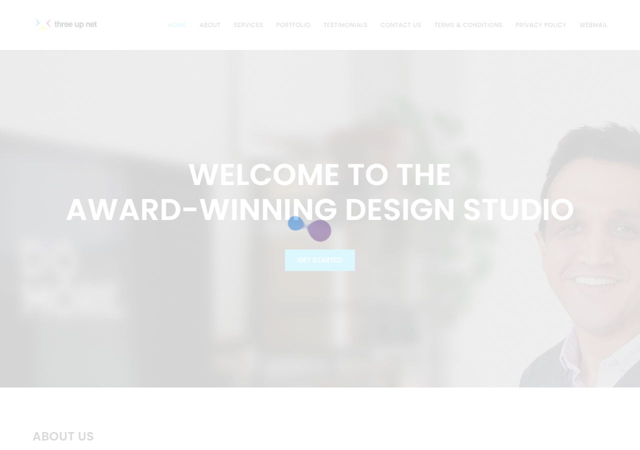3UPNET homepage screenshot, a Gillingham Business Park web design and SEO company in Kent