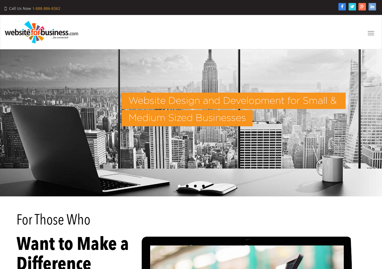 Website For Business homepage screenshot, a web development and SEO agency based in Milpitas, California